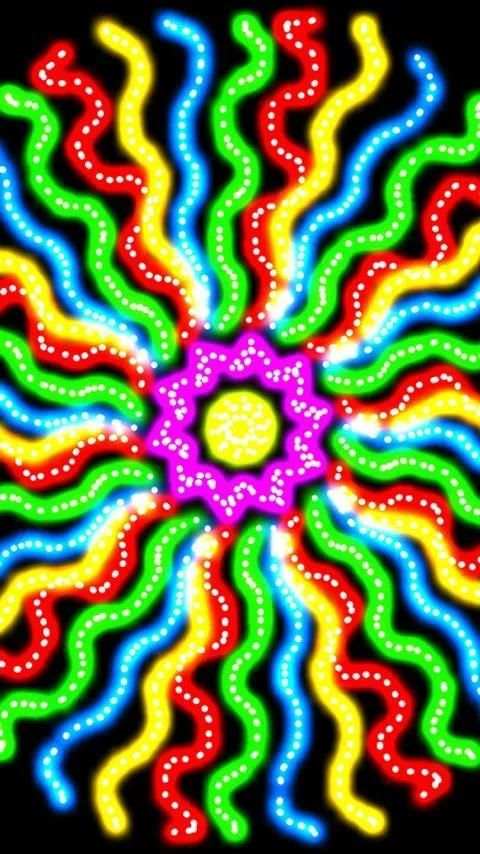 Glow Spin Art скриншот 2