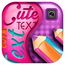 Cute Text on Pictures App 3.0
