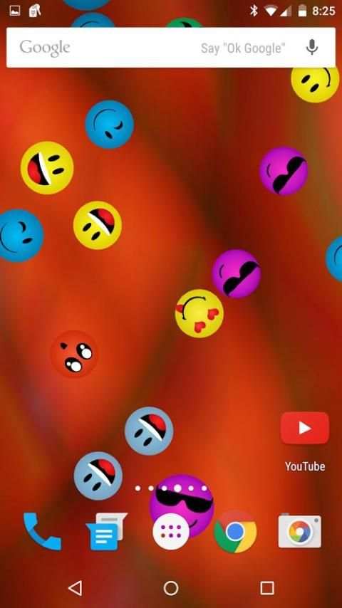 Fun Smileys Live Wallpaper screenshot 10