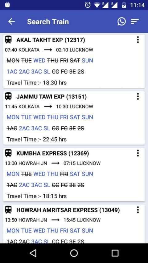 Indian Rail app & PNR Status screenshot 7