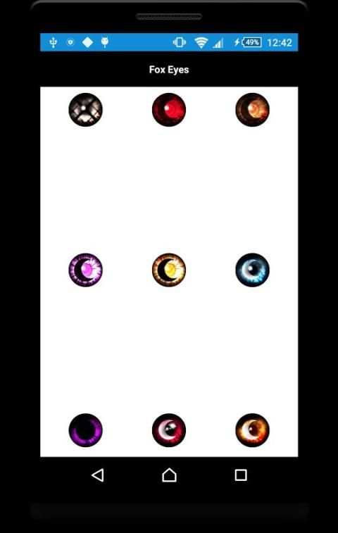 Fox Eyes Photo Editor: Lens HD скриншот 5