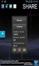 ICS Simple Battery Widget скриншот 2