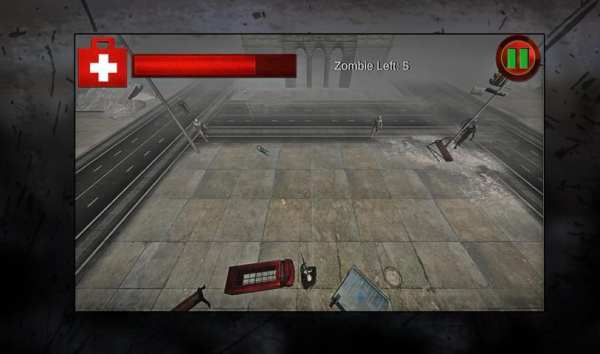 The Dead : Zombie Rush 3D screenshot 1