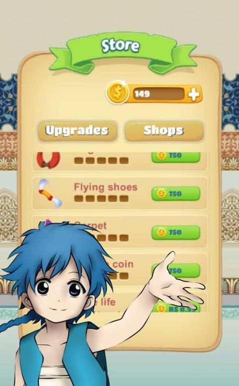 Aladdin Game : Temple Run * स्क्रीनशॉट 1