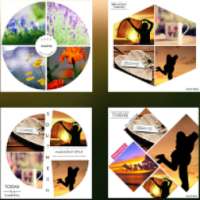 Foto Kotak Kolase Seni