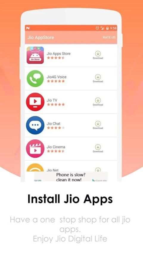 MyJio Apps Store स्क्रीनशॉट 1