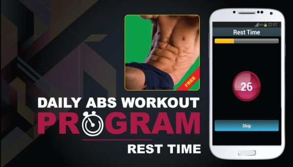 Daily Abs Workout Program screenshot 1
