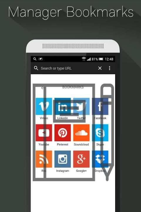 Rocket Browser & Fast Explorer 3 تصوير الشاشة