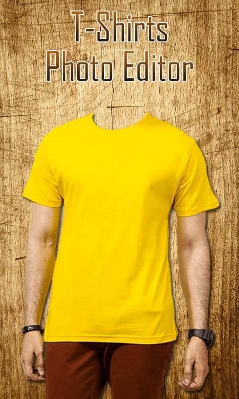 T-Shirt Photo Editor screenshot 1