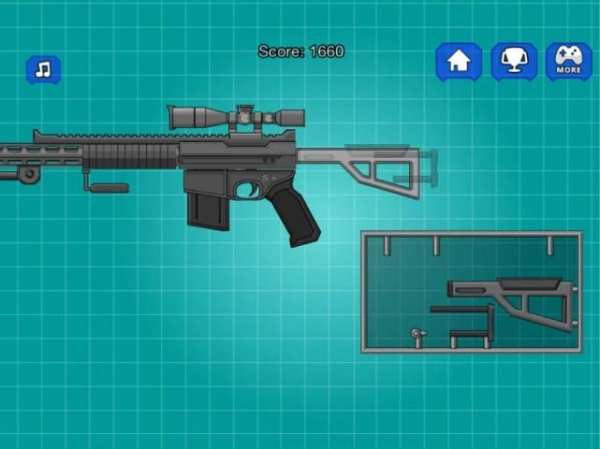 Assemble Toy Gun Sniper Rifle screenshot 4
