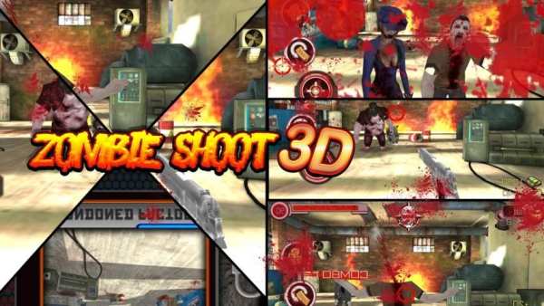 Zombie Shoot 3D screenshot 1