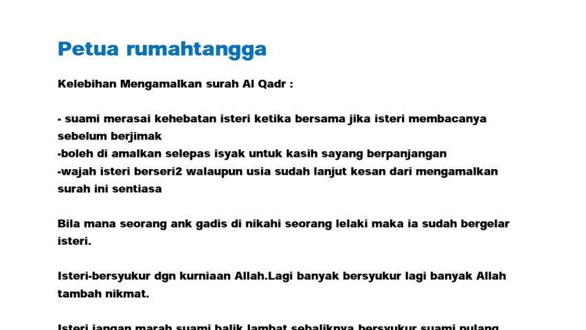 Doa-Doa Memikat Suami {MP3} screenshot 7