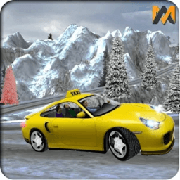 Drive Snow Taxi Legends SIM icon
