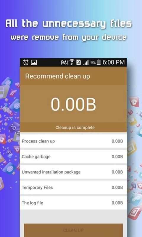 Memory Cleaner Easy Clean File screenshot 11