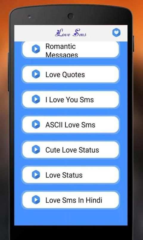 Love Sms and Love Messsage скриншот 6