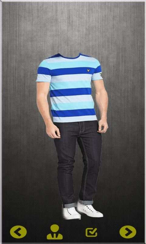 Men Tshirt Photo Suit 2 تصوير الشاشة