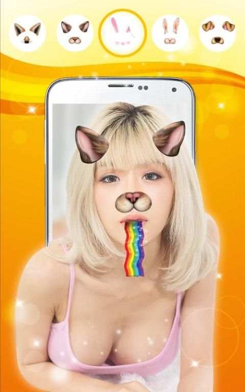 Selfie Snap Face for Snapchat 5 تصوير الشاشة