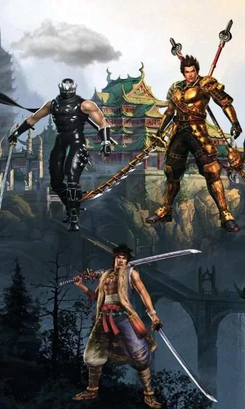 Samurai and Ninja Wallpaper screenshot 2