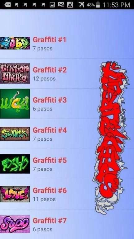 Dibujar graffitis скриншот 2