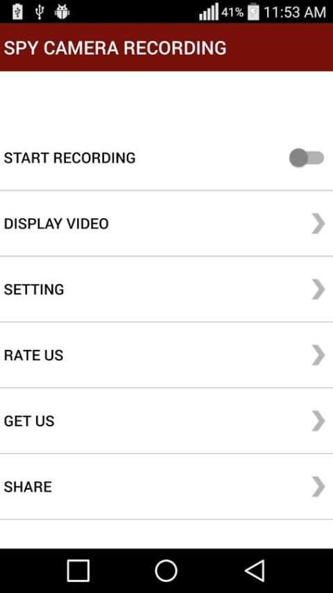 Spy Camera Recording screenshot 8