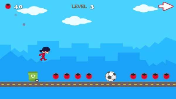Ninja Girl Runner Mission screenshot 3
