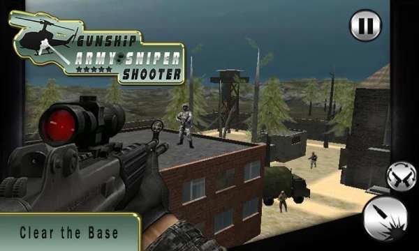 tempur tentara Sniper Shooter screenshot 3