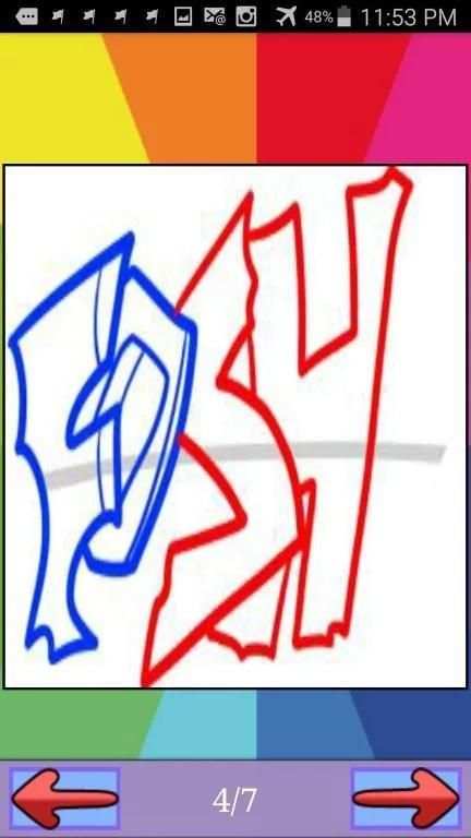 Dibujar graffitis скриншот 1