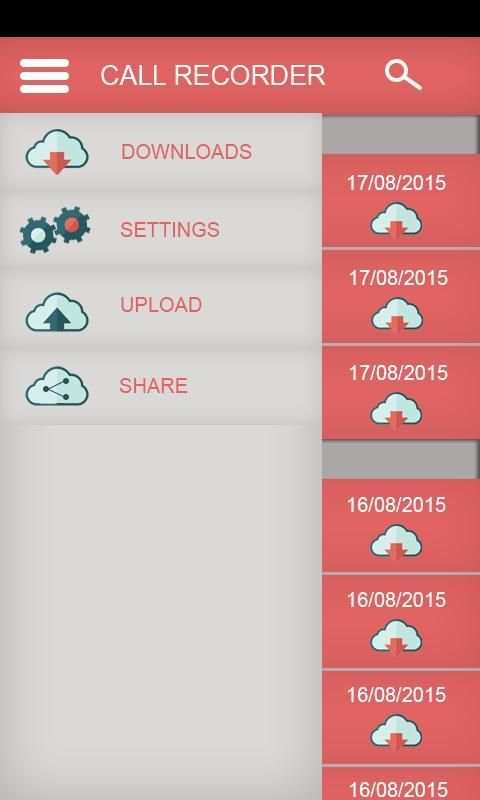 Call Recorder 2016 1 تصوير الشاشة