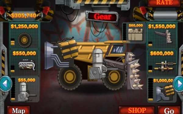 Monster Car Hill Racer स्क्रीनशॉट 3