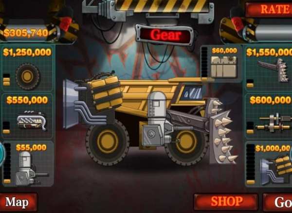 Monster Car Hill Racer स्क्रीनशॉट 8