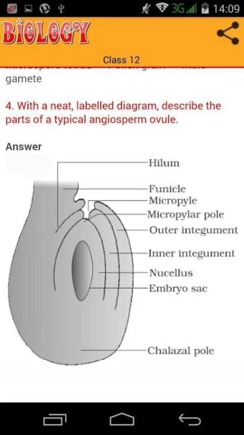 Class 12 Biology NCERT 3 تصوير الشاشة