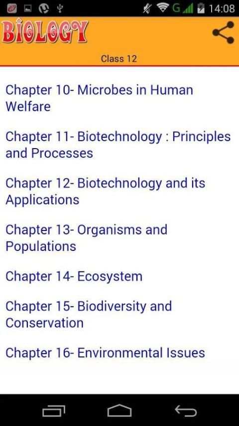 Class 12 Biology NCERT скриншот 6