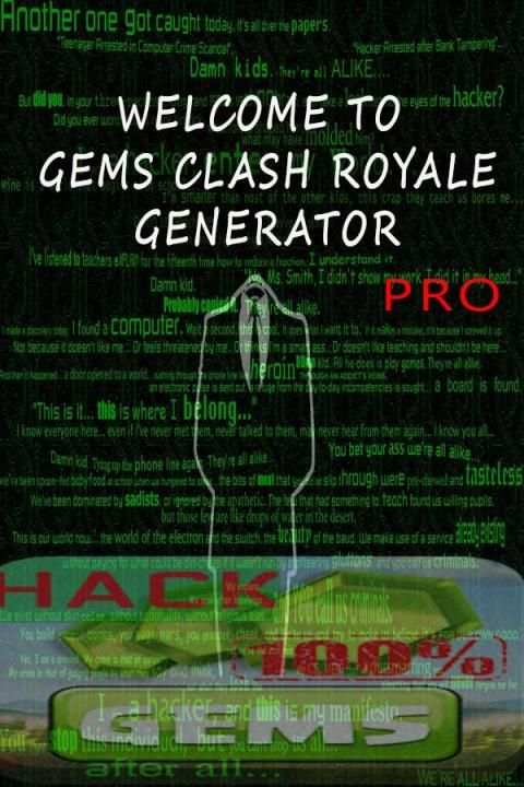 Gems for Clash Royale Pro Joke скриншот 3