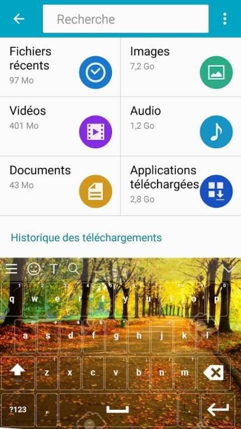 Keyboard saya dengan tema foto screenshot 2
