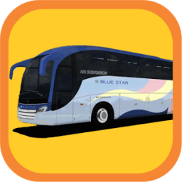Po Blue Star bus simulator icon