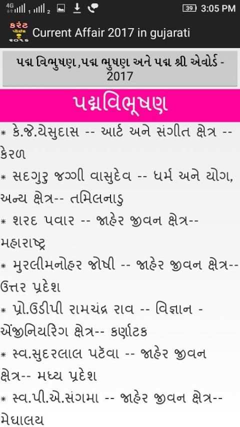 Current Affair 2017 Gujarati скриншот 1
