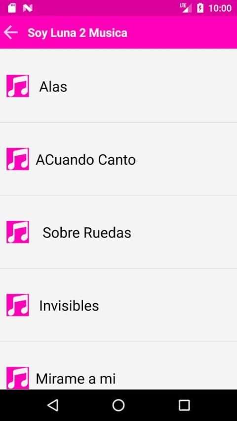 Musica Soy Luna 2 Nuevo screenshot 2