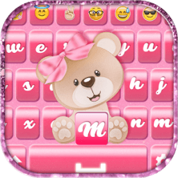 ikon Keyboard tema dengan emoticon