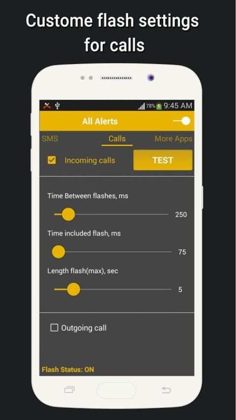 Flash Alerts Notifications screenshot 1