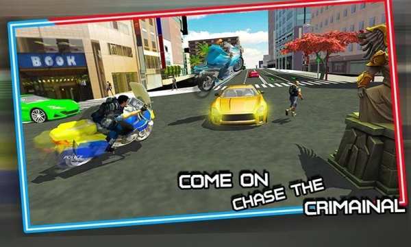 Police Bike Crime City Chase स्क्रीनशॉट 4