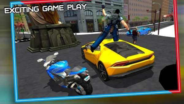 Police Bike Crime City Chase स्क्रीनशॉट 9
