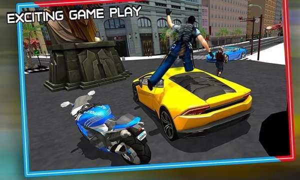 Police Bike Crime City Chase स्क्रीनशॉट 1