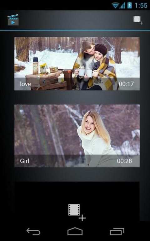 Movie Maker Editor 1 تصوير الشاشة