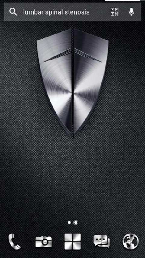 Metal Solo Launcher Theme 3 تصوير الشاشة