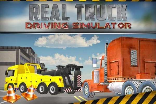 Real Truck Driving Simulator screenshot 13