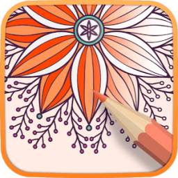 Mandala coloring game