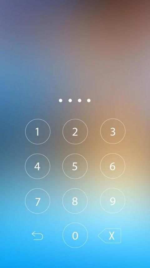 Super Screenlock Color 1 تصوير الشاشة