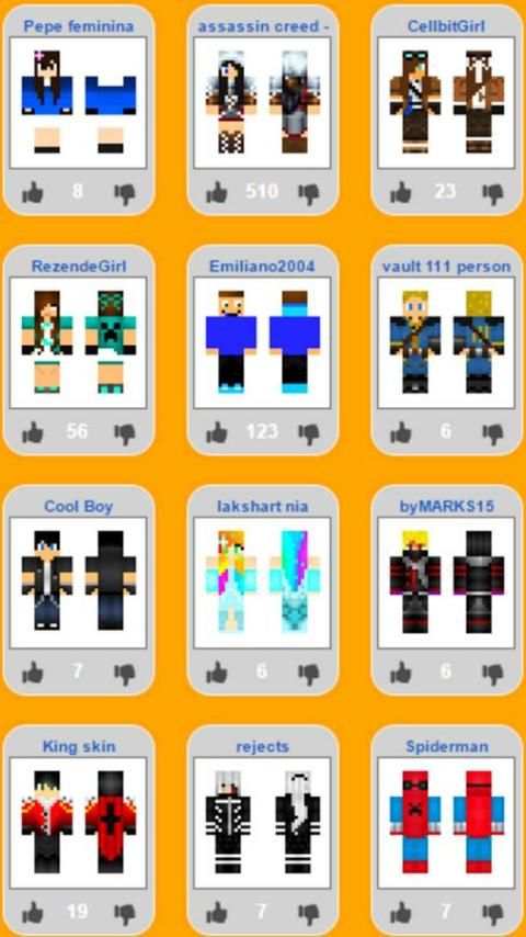 Daily Top Minecraft Skins screenshot 2