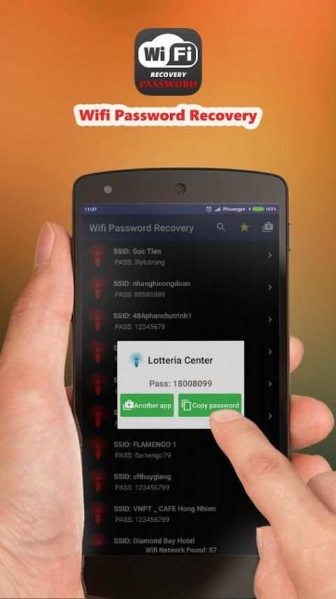 Wifi Password Recovery screenshot 1