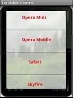 Top Mobile Browsers screenshot 3